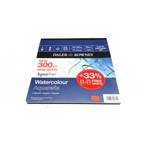 Blok akwarelowy AQUAFINE 300g Daler-Rowney - różne wymiary