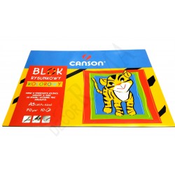 Blok rysunkowy-kolor A3 CANSON 70g/10ark.