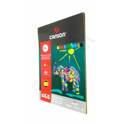 Blok techniczny-kolor A4 CANSON 180g/10ark.