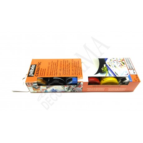 Komplet farb do ceramiki 6x20ml. PEBEO