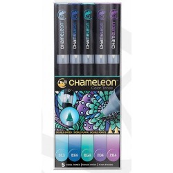 Markery CHAMELEON- Cool Tones Set