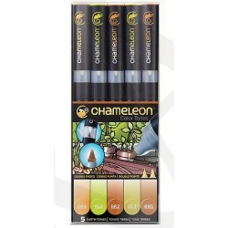 Markery CHAMELEON- Earth Tones Set