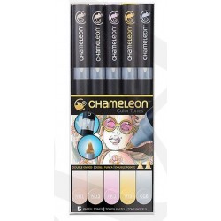 Markery CHAMELEON- Pastel Tones Set