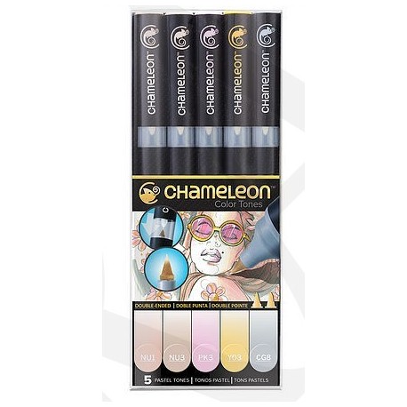 Markery CHAMELEON- Pastel Tones Set