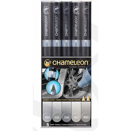 Markery CHAMELEON- Grayl Tones Set