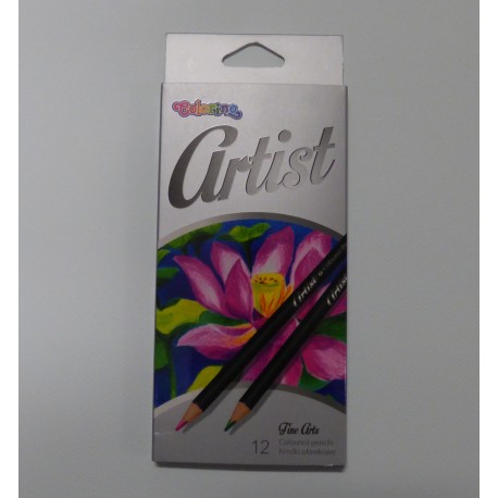 Kredki ołówkowe Colorino-Artist 12szt.