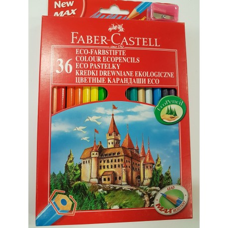 Kredki Faber-Castell 36szt - zamek